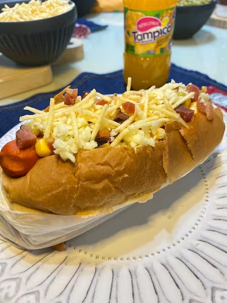 Cachorro-quente caseiro