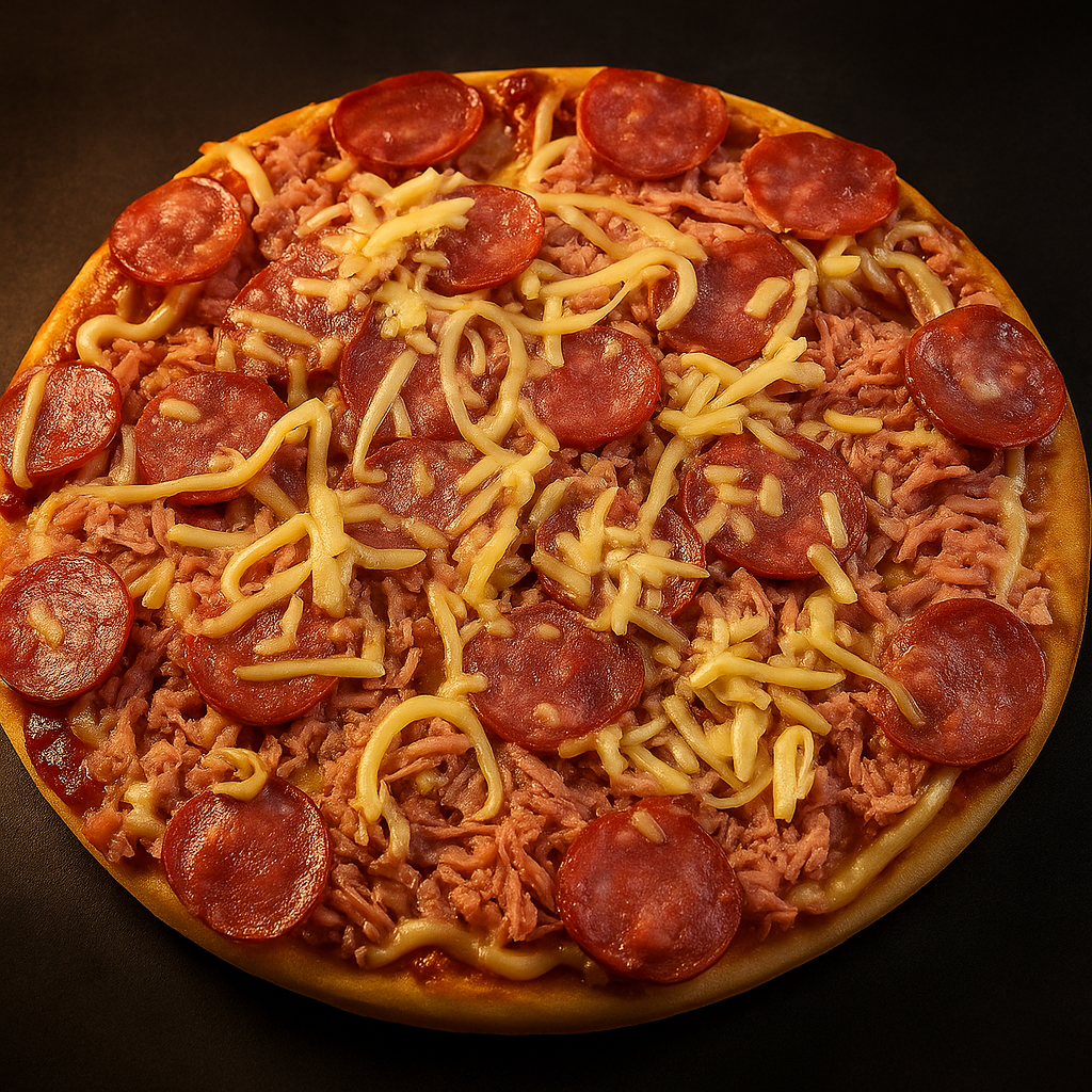 Pizza assada